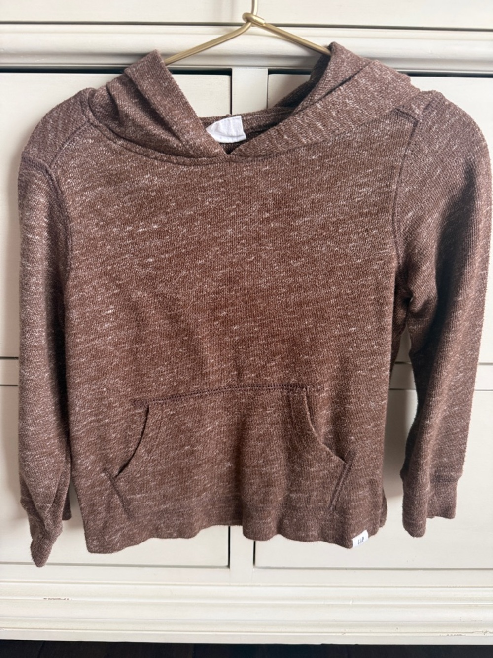 GAP Brown Marled Kids Hoodie